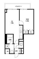 willDo大塚 2階1LDKの間取り