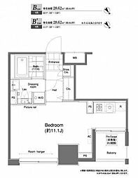PRIMEURBAN板橋 ワンルームの間取図画像