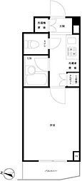ルーブル池袋 1Kの間取図画像
