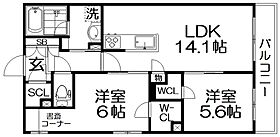 間取り：227090796132