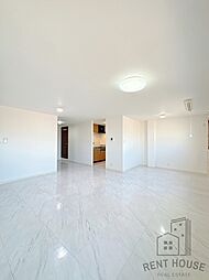 ネコトモ泉佐野 2階ワンルームのリビング/ダイニング