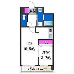 シスイル遠里小野 6階