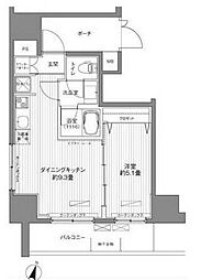 間取図画像 1DK