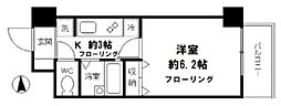 グレイスヴィラ 1Kの間取図画像