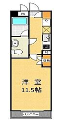 カーサ・ドマーニ 1Kの間取図画像