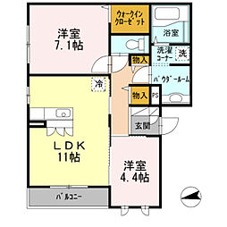 コンフォール長居東 2階