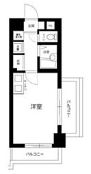 パークステージ亀戸北 ワンルームの間取図画像