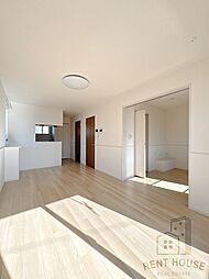 プロムナード箕形 2階1LDKのリビング/ダイニング