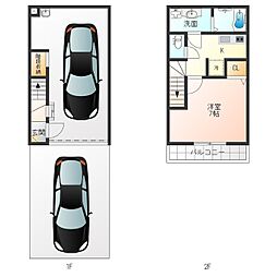 EAST　GARAGE　PLACE 1階