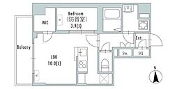 GRAN PASEO上野御徒町 1LDKの間取図画像
