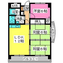 レスピーザ53 3LDKの間取図画像
