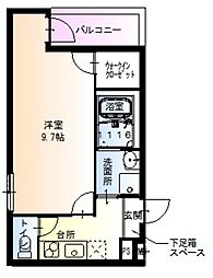 フジパレス堺市駅北2番館 1Kの間取図画像