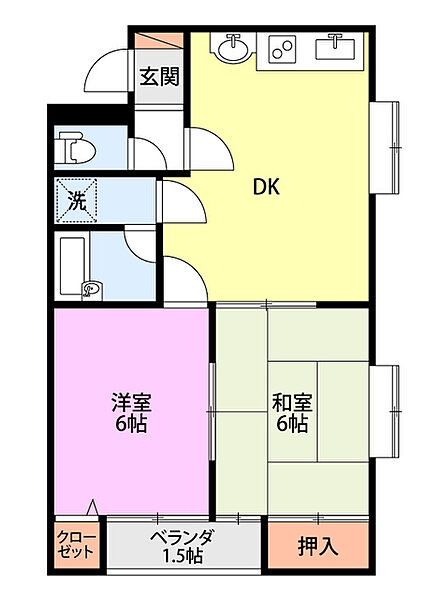 画像2:間取図