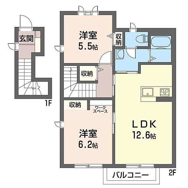 同じ建物の物件間取り写真 - ID:209005556766