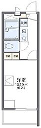 レオパレスタナベ 1Kの間取図画像