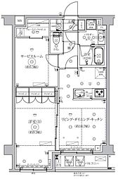 セジョリ練馬平和台2 1SLDKの間取図画像