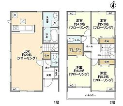 Ｋｏｌｅｔ越谷大袋02 4LDKの間取り