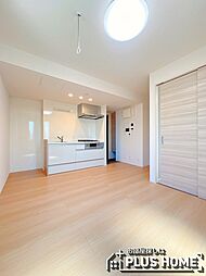 D-grace秋月 205 2階1LDKのリビング/ダイニング