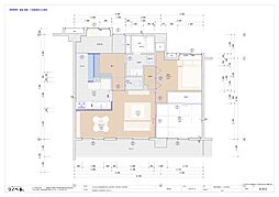 ラフィネ立川 11階3LDKの間取り