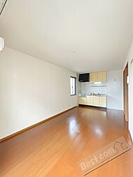 南海加太線 八幡前駅 徒歩5分の賃貸アパート 2階2DKのリビング/ダイニング