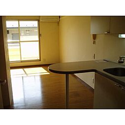 アイビーハウス 209 2階ワンルームのリビング/ダイニング