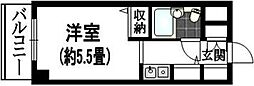 ジョイフル浦和仲町 1Kの間取図画像