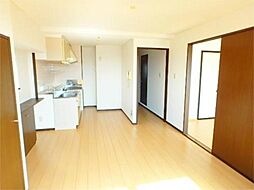 シャン・ド・フルール 803 8階3DKのリビング/ダイニング