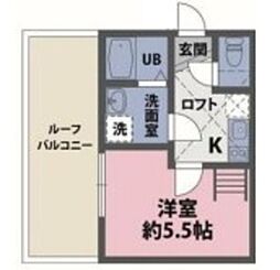 間取図画像 1K