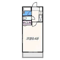 Y・M・Dチセ 1Kの間取図画像