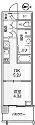 墨田区立川4丁目マンション 1DKの間取図画像