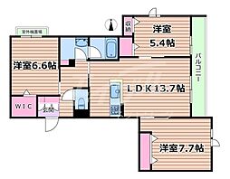 JR片町線(学研都市線) 放出駅 徒歩10分の賃貸アパート