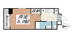 メゾン・ド・ヴィレ浅草橋 1Kの間取図画像