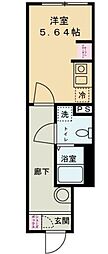 シロンコート杉並 ワンルームの間取図画像