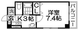 間取図画像 1K