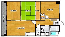 MDビル 3LDKの間取図画像