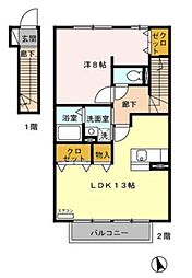 COZY COURT 2m 秦良 2階