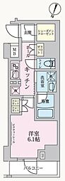 アークマーク方南町sta. 6階1Kの間取り