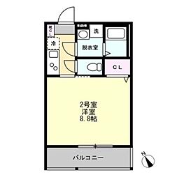 間取図画像 1K