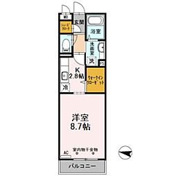 京王相模原線 京王堀之内駅 徒歩14分 2階/-
