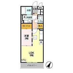 ジャルディネット 2階