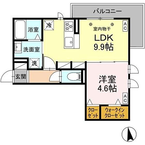 同じ建物の物件間取り写真 - ID:222016875715