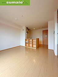 南海線 紀ノ川駅 徒歩21分の賃貸アパート 3階2LDKのリビング/ダイニング