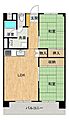 ビレッジ城月2階6.6万円