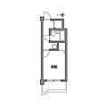 リズ生田4階4.4万円