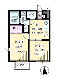 クレール桜ヶ丘 1階