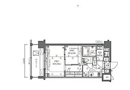 ZOOM新宿西落合 5階2Kの間取り