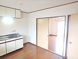 JR横浜線 矢部駅 徒歩21分の賃貸アパート 1階2DKのリビング/ダイニング