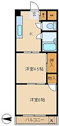 間取図画像 2K