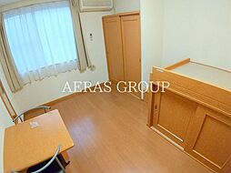 レオパレスエクレール II 1階1Kのリビング/ダイニング