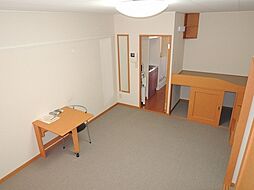 レオパレスサンヒルズ 2階1Kのリビング/ダイニング